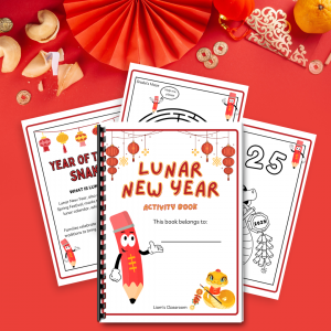 Lunar New Year Activity Book Sample