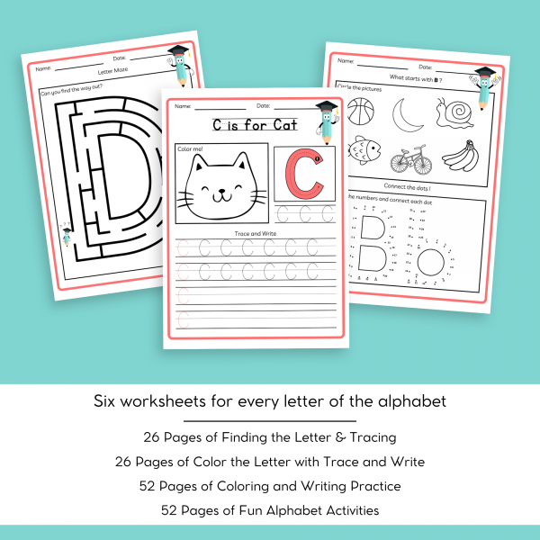 Alphabet Workbook - Image 2