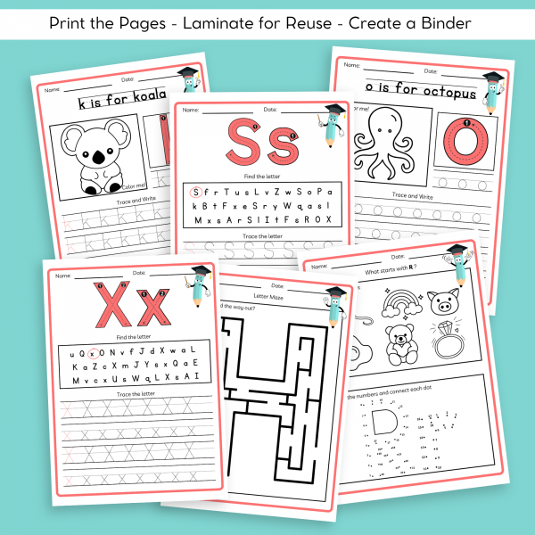 Alphabet Workbook - Image 3