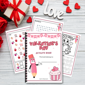 Valentine's Day Activity Book Sample