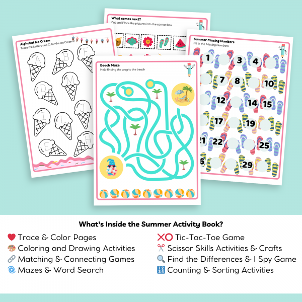 Summer Activity Book - Image 2