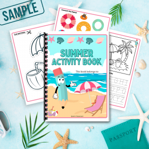Summer Activity Book Sample
