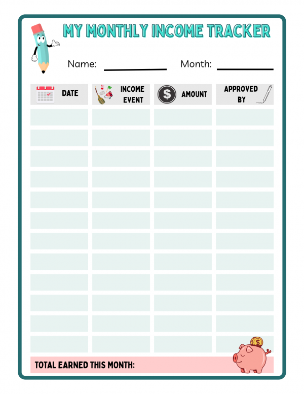 Monthly Income Tracker - Image 2